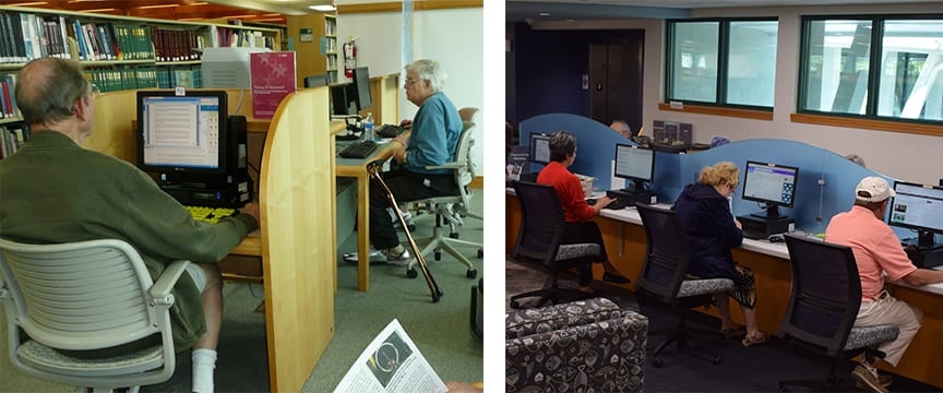 Your Library Reimagined – Before and After, scroll down for more photos