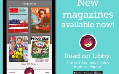 New! Enjoy Magazines with Libby app