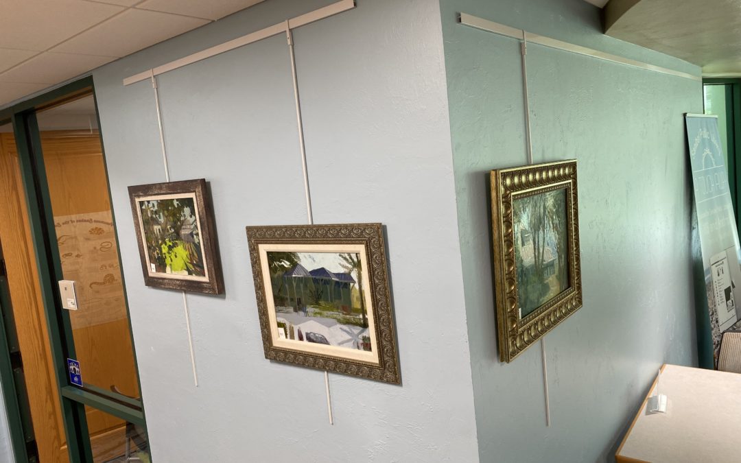 Display Space for Art Exhibits at Sanibel Public Library
